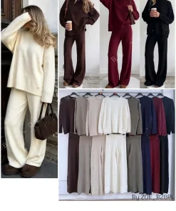Komplety Damskie WŁOSKA,Size uni,paczka 6szt, mix kolor