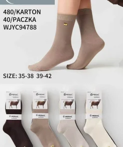 Skarpety Damskie,size 35-42,Paczka 40szt,mix kolor
