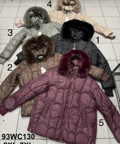 Kurtki Damskie ,Size 2-7xl,paczka 6szt, 1kolor