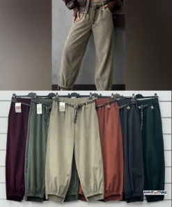 Spodnie Damskie WŁOSKA,Size uni,paczka 6szt, mix kolor
