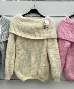 Swetry damskie,size uni,Paczka 6szt,mix kolor