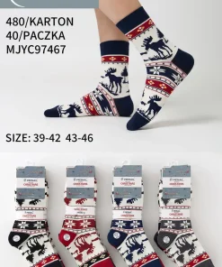 Skarpety MĘSKIE,size 39-46,paczka 40szt,mix kolor