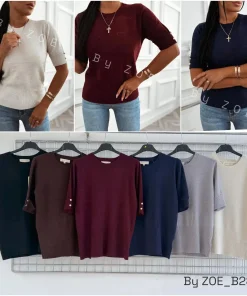 Swetry Damskie WŁOSKA,Size uni,paczka 6szt, mix kolor