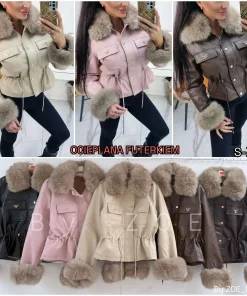 Kurtki Damskie WŁOSKA,Size uni,paczka 6szt, mix kolor