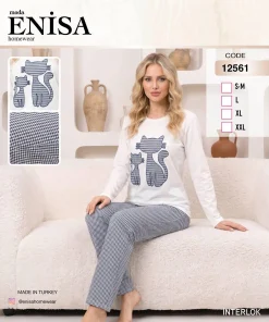 Piżama Damskie,size s/m-2xl,Paczka 12szt ,1 kolor
