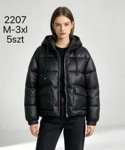 Kurtki damskie, size m-3xl,paczka 5szt,1kolor