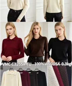 Swetry Damskie,size uni,paczka 10szt,mix kolor