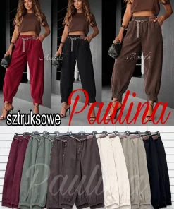Spodnie damskie,size uni,paczka 6szt,mix kolor
