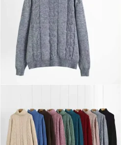 Swetry damskie,size m/l-xl/2xl,Paczka 12szt,mix kolor