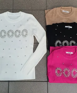 Swetry Damskie,size uni,Paczka 12szt ,mix kolor