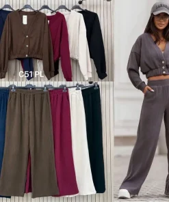 Komplety Damskie WŁOSKA,Size uni,paczka 6szt, mix kolor