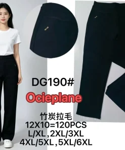 Spodnie Damskie,size l/xl-5xl/6xl,Paczka 12szt,1kolor