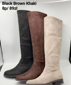 Buty Kozaki DAMSKIE 36-41 8par)