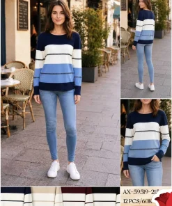 Swetry Damskie,size m-2xl,paczka 12szt,mix kolor