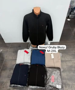 Bluzy MĘSKIE,size m-2xl,Paczka 12szt,mix kolor