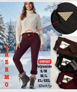 Leginsy Damskie,size s/m-xl/2xl,paczka 12szt,mix kolor