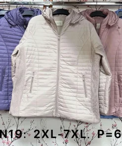 Kurtki damskie,size 2-7xl,Paczka 6szt ,1kolor