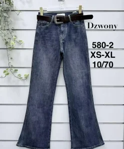 Jeansy Damskie,size xs-xl,paczka 10szt,1kolor