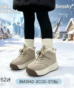 Buty Botki DZIECIĘCE (32-37 8par)
