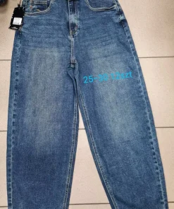Jeansy Damskie,size 25-30,paczka 12szt,1kolor