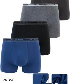 Bokserki MĘSKA, size m-2xl,paczka 24szt,mix kolor