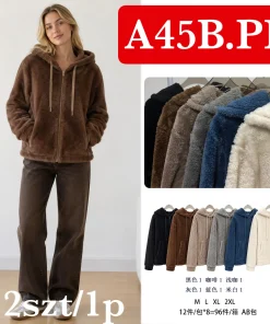 Kurtki Damskie,size m-2xl,paczka 12szt,mix kolor