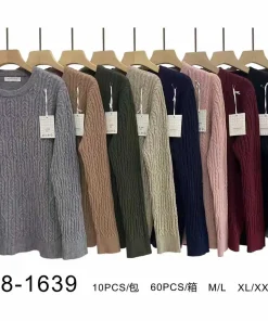 Swetry Damskie ,Size m/l-xl/2xl,paczka 10szt, mix kolor