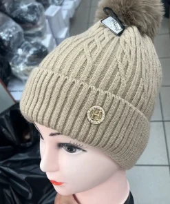 Czapki Damskie,Paczka 12szt,mix kolor