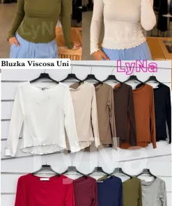 Bluzki damskie,size uni,paczka 6szt,mix kolor
