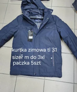 Kurtki MĘSKIE,size m-3xl,Paczka 6szt,1 kolor