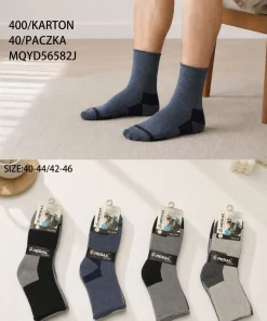 Skarpety MĘSKIE,size 40-46,Paczka 40szt ,mix kolor