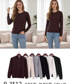 Swetry damskie,Size s/m-l/xl,paczka 8szt,mix kolor