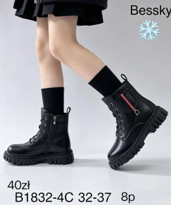 Buty Botki DZIECIĘCE (32-37, 8par)