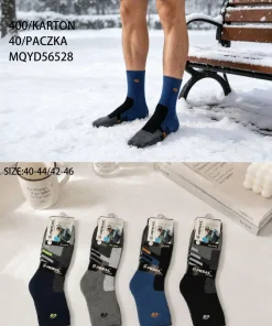 Skarpety MĘSKIE,size 40-46,Paczka 40szt ,mix kolor