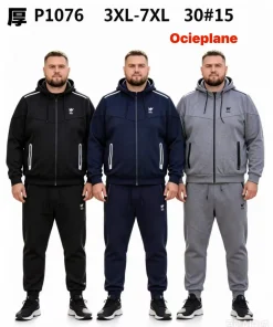Komplety MĘSKIE,size 3xl-7xl,paczka 12szt,mix kolor