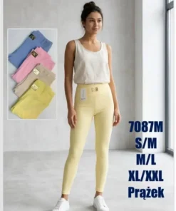 Leginsy Damskie, size s/m-xl/2xl,paczka 12szt,mix kolor