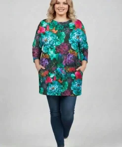 Tuniki damskie,size standard,Paczka 4szt ,1kolor