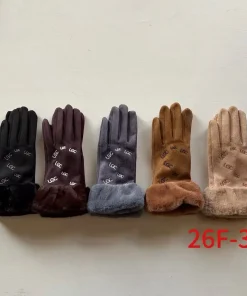 Rękawiczki damskie,paczka 12szt,mix kolor