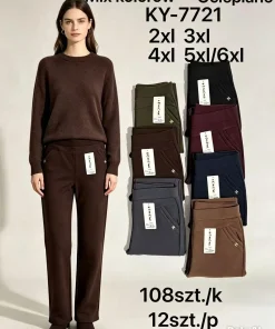 Spodnie Damskie,size 2/3-5/6xl,Paczka 12szt,mix kolor