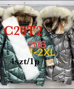 Kurtki Damskie,size m-2xl,Paczka 4szt ,1 kolor
