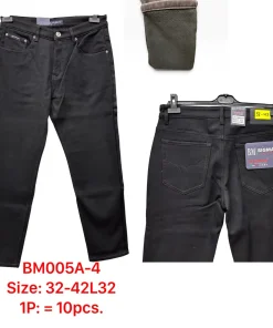Spodnie JEANSOWE MĘSKA ,Size 32-42,paczka 10szt, 1kolor