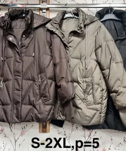 Kurtki damskie,size s-2xl,Paczka 5szt ,1kolor