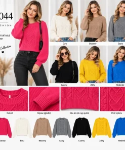 Swetry Damskie, size uni,paczka 10szt,mix kolor