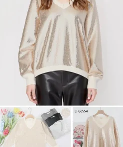 Swetry Damskie ,Size s/m-m/l,paczka 8szt, mix kolor