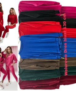Komplety Damskie,size uni,Paczka 6szt ,mix kolor
