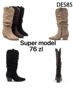 Buty Kozaki DAMSKIE 36-41 12par)
