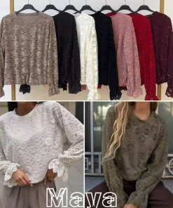 Bluzki damskie,size uni,paczka 6szt,mix kolor