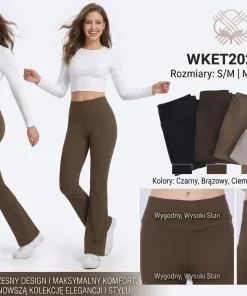 Leginsy Damskie,size s/m-l/xl,Paczka 12szt,mix kolor
