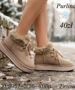 Buty Botki DAMSKIE 36-41 8par)