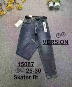 Jeansy Damskie,size 25-30,Paczka 12szt,1kolor
